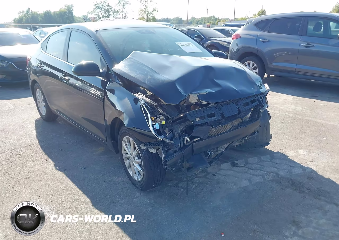 2022 Hyundai Accent Sel VIN:3KPC24A66NE156544 - 17