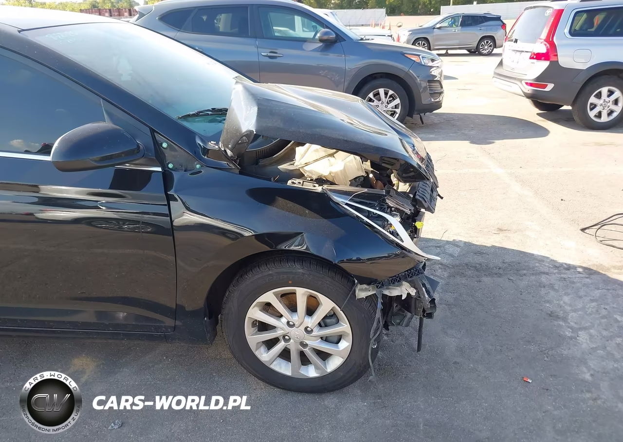 2022 Hyundai Accent Sel VIN:3KPC24A66NE156544 - 18