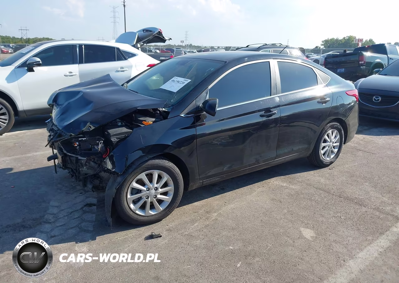 2022 Hyundai Accent Sel VIN:3KPC24A66NE156544 - 2