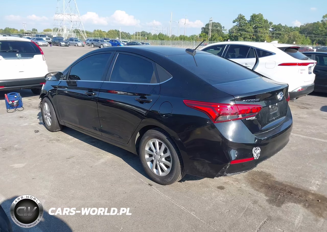 2022 Hyundai Accent Sel VIN:3KPC24A66NE156544 - 3