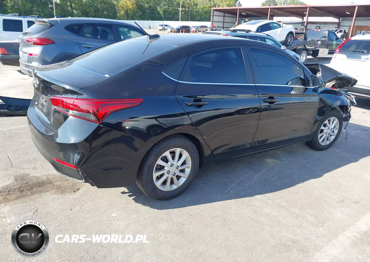 2022 Hyundai Accent Sel VIN:3KPC24A66NE156544 - 4