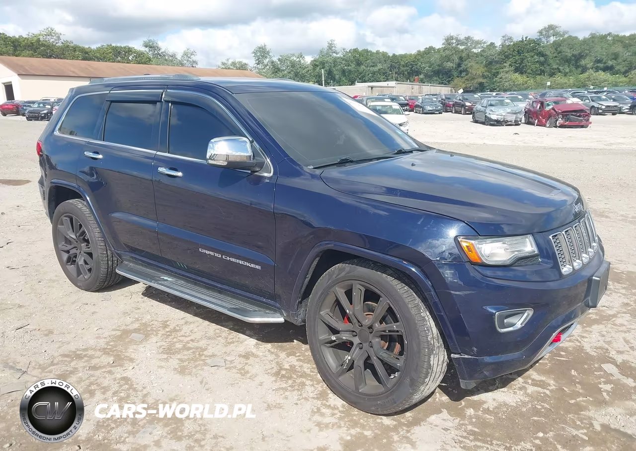 2014 Jeep Grand Cherokee Overland VIN:1C4RJFCG5EC214858 - 1