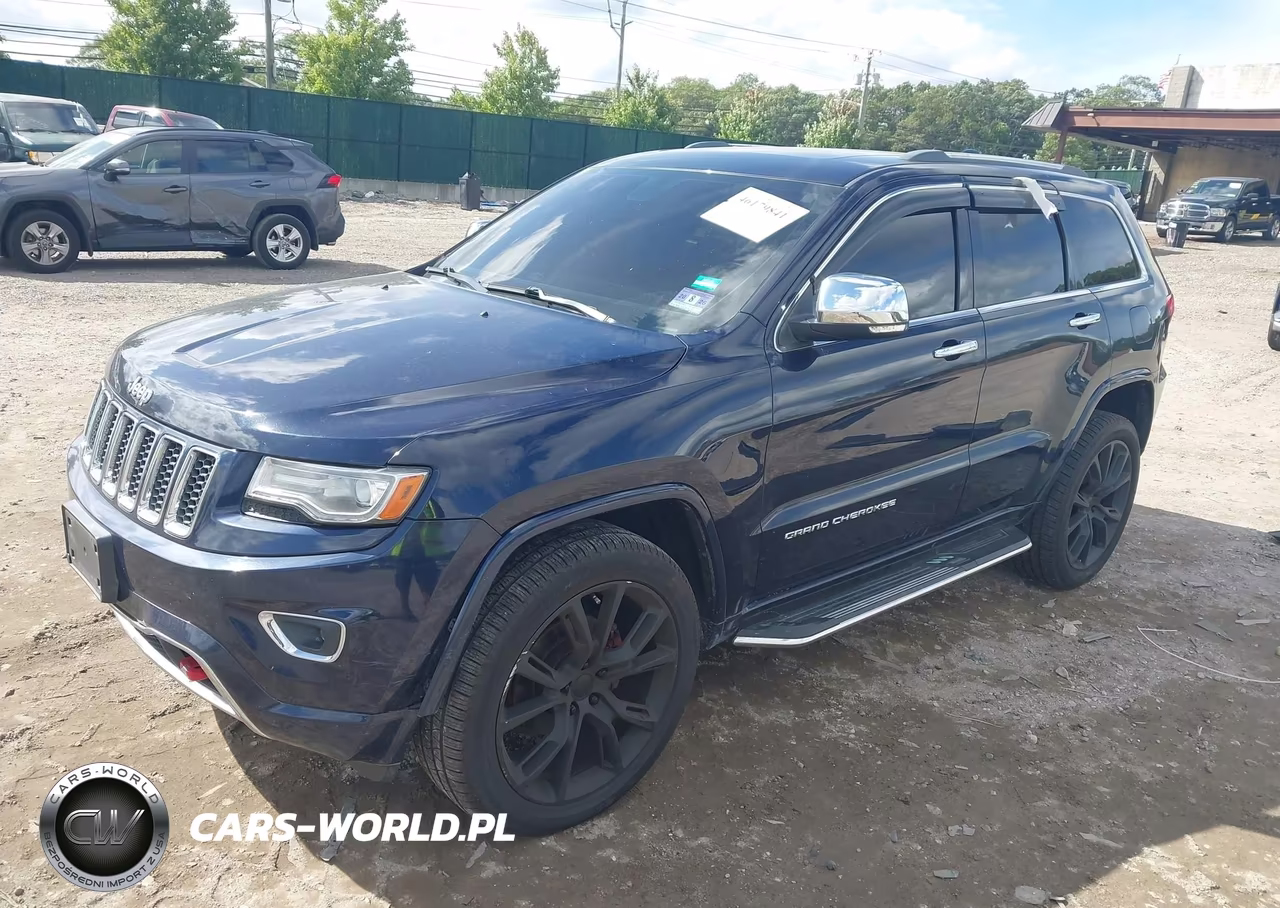 2014 Jeep Grand Cherokee Overland VIN:1C4RJFCG5EC214858 - 2