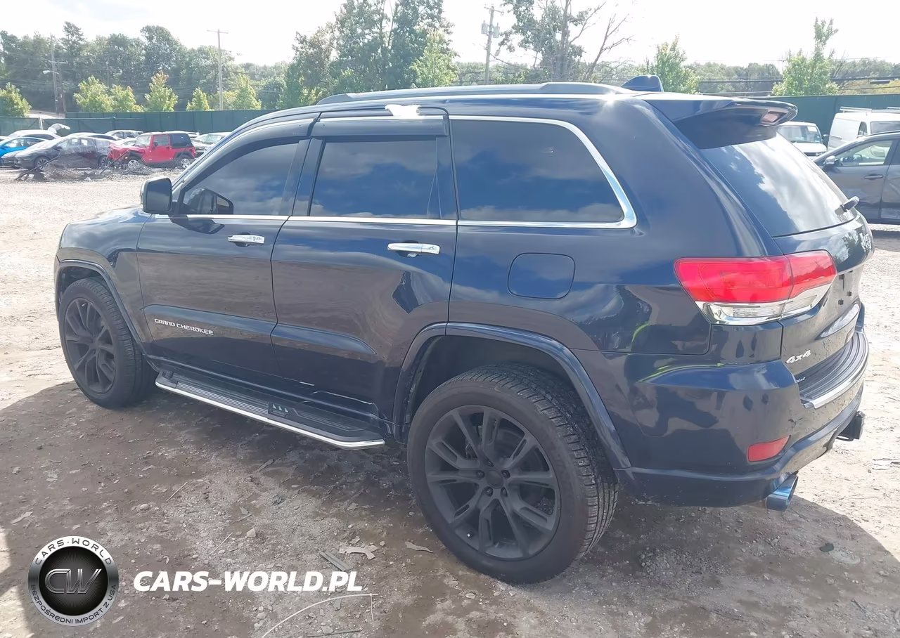 2014 Jeep Grand Cherokee Overland VIN:1C4RJFCG5EC214858 - 3