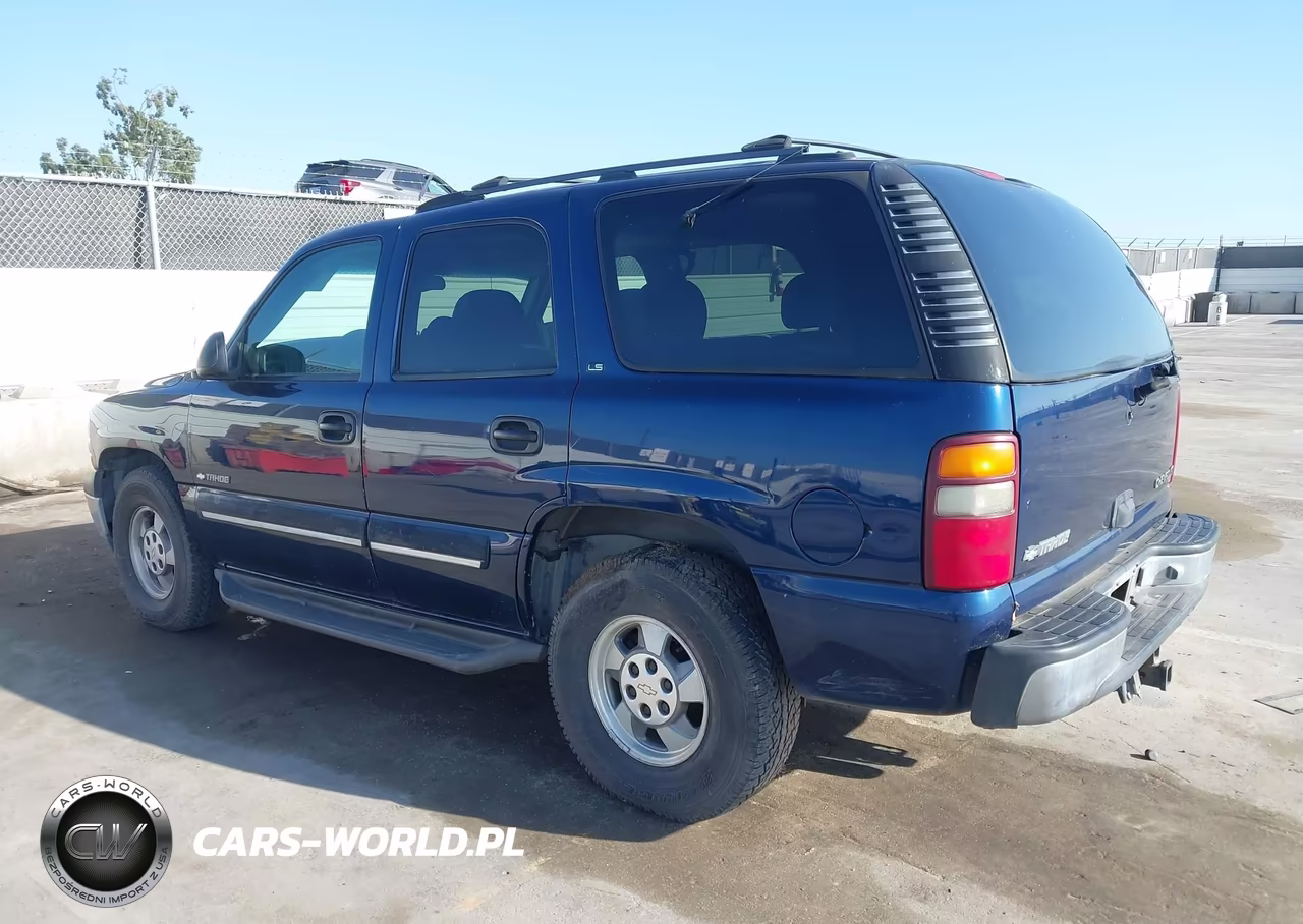 2001 Chevrolet Tahoe Ls VIN:1GNEC13T01R132026 - 3