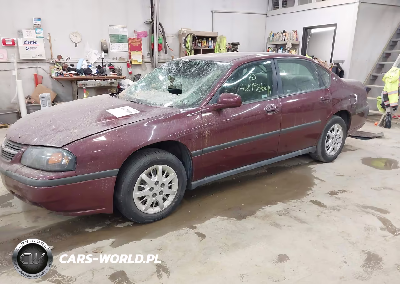 2002 Chevrolet Impala VIN:2G1WF52E129324493 - 2