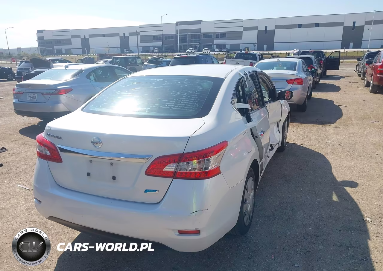 2014 Nissan Sentra S VIN:3N1AB7AP7EL617492 - 4
