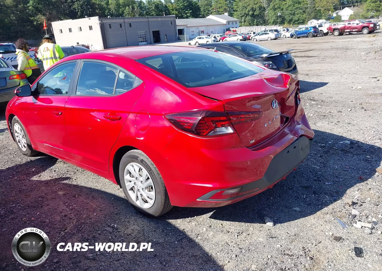 2020 Hyundai Elantra Se VIN:5NPD74LF1LH600246 - 3