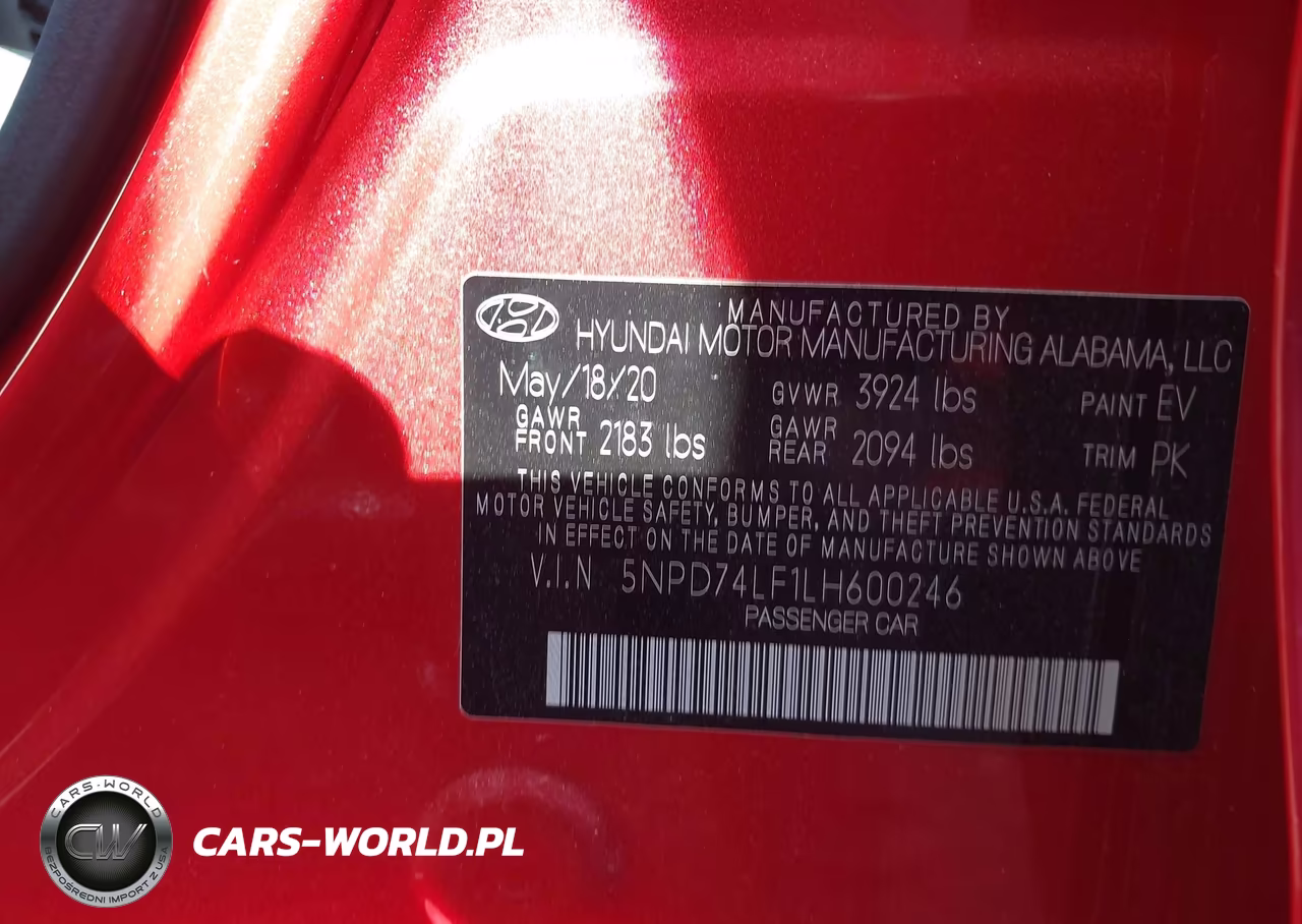 2020 Hyundai Elantra Se VIN:5NPD74LF1LH600246 - 9