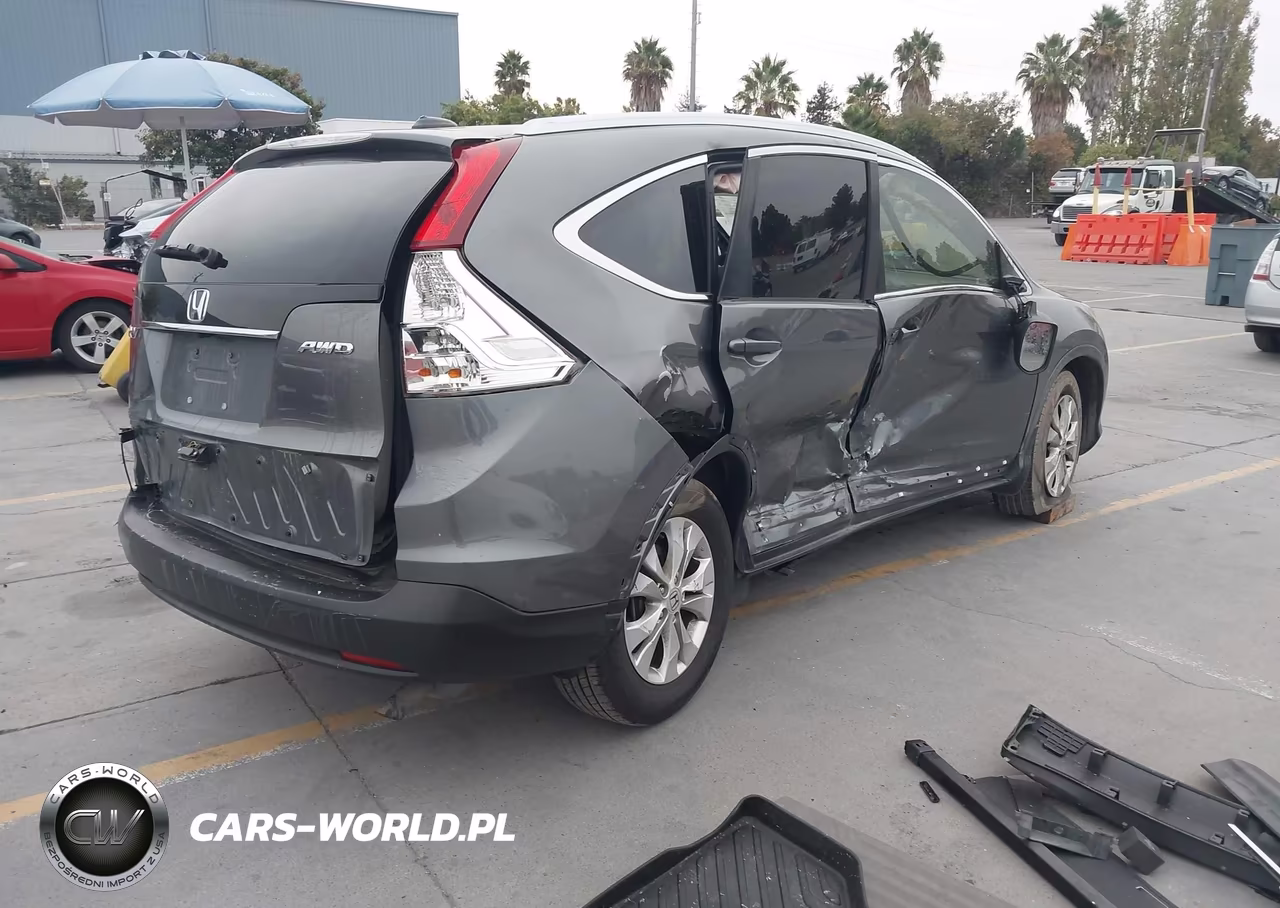 2012 Honda Cr-V Ex-L VIN:JHLRM4H73CC014646 - 4