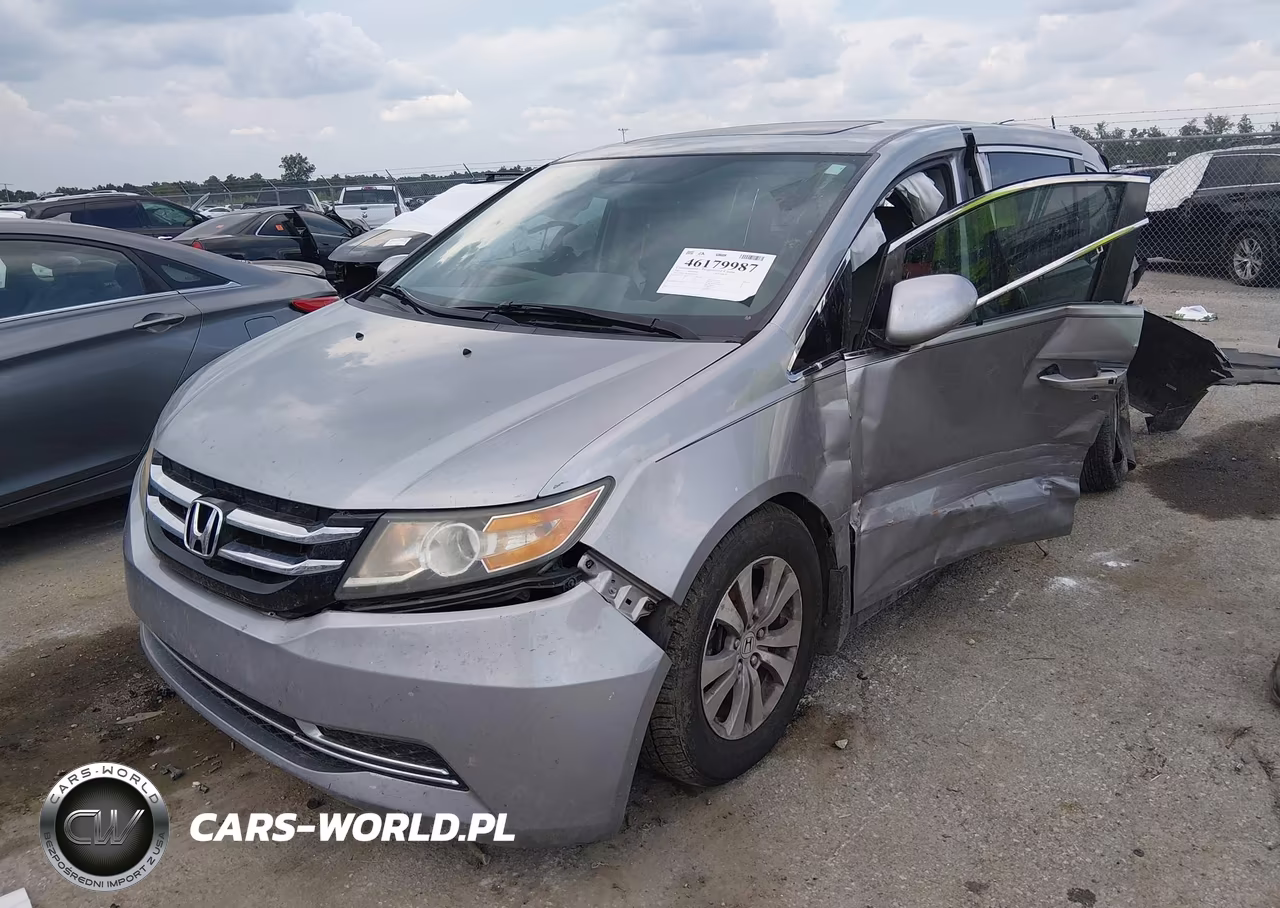 2016 Honda Odyssey Ex-L VIN:5FNRL5H68GB076226 - 2