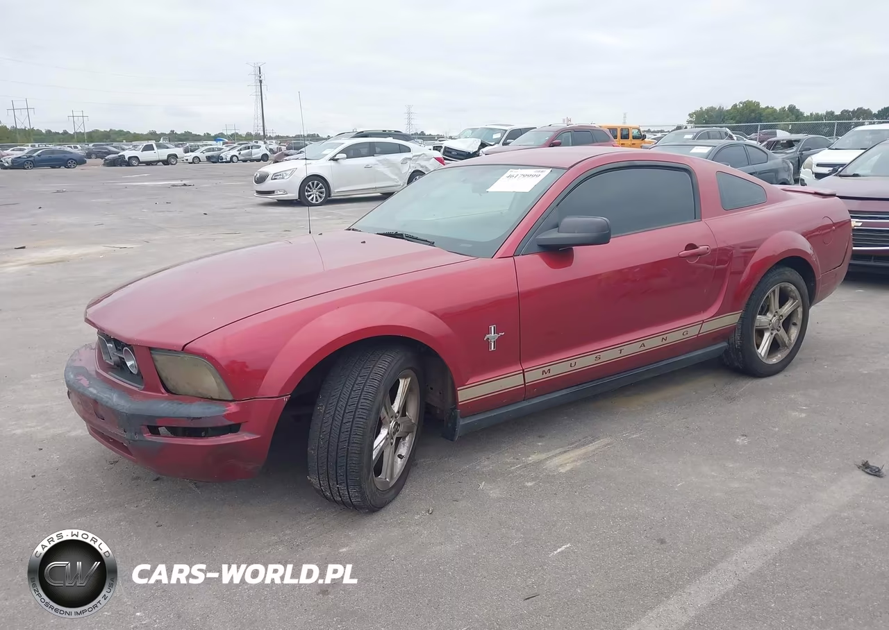 2007 Ford Mustang V6 Deluxe-V6 Premium VIN:1ZVHT80N375358031 - 2