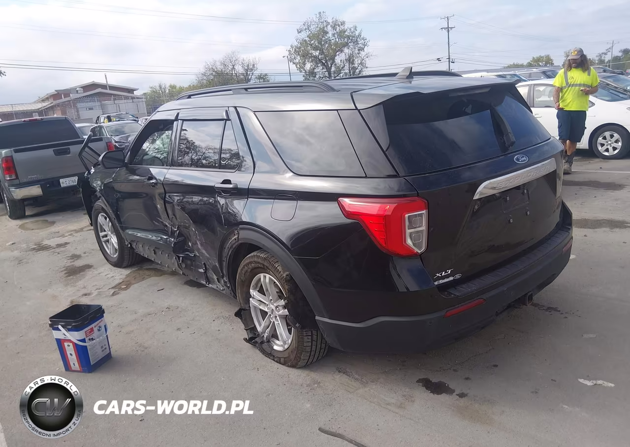 2021 Ford Explorer Xlt VIN:1FMSK7DH5MGC26703 - 3