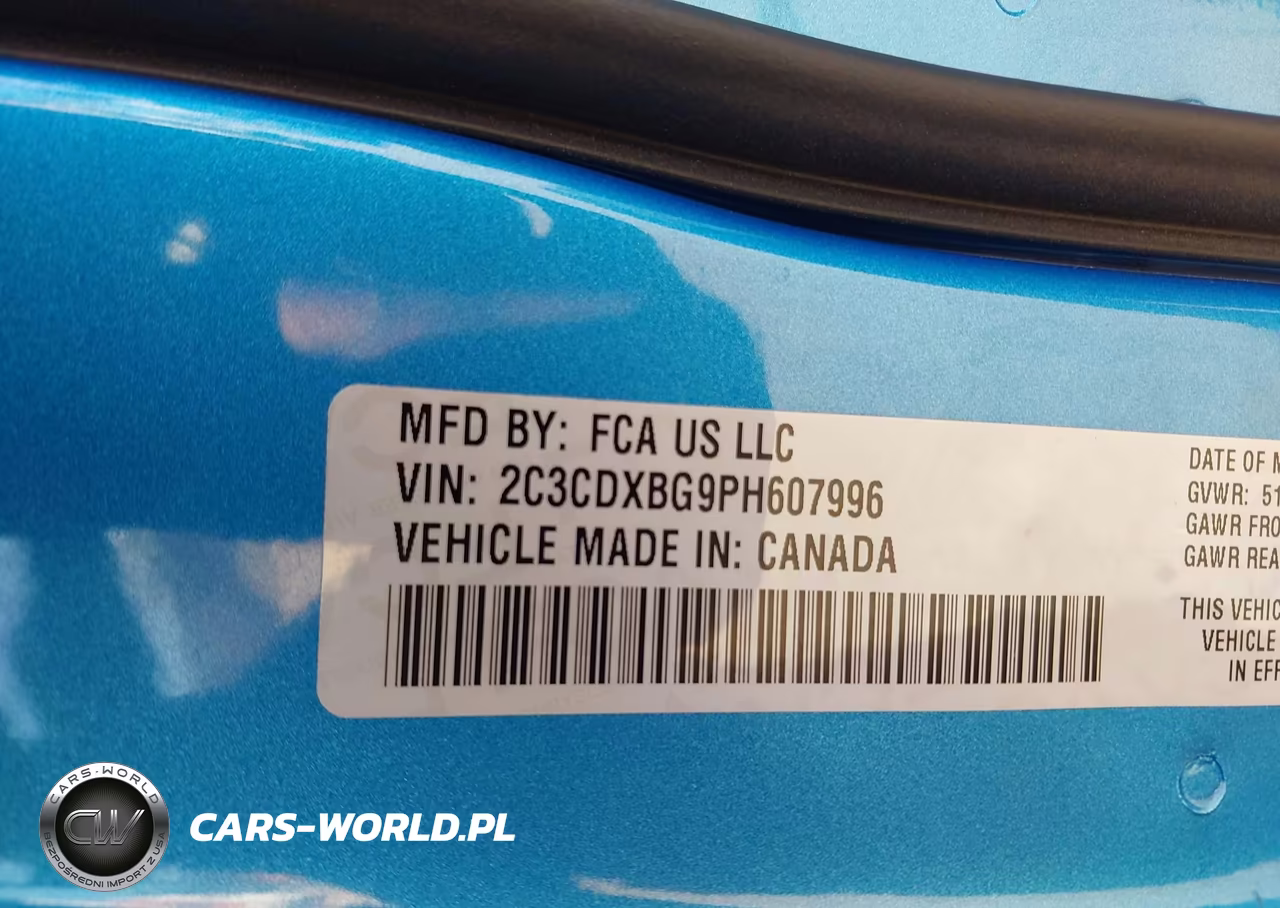 2023 Dodge Charger Sxt VIN:2C3CDXBG9PH607996 - 9