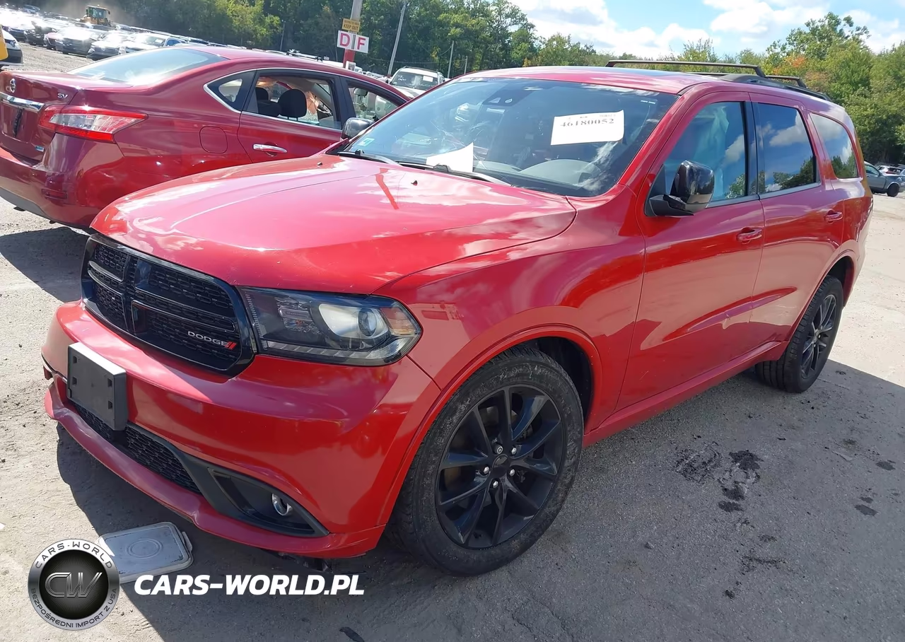 2017 Dodge Durango R-T Awd VIN:1C4SDJCT2HC945325 - 2