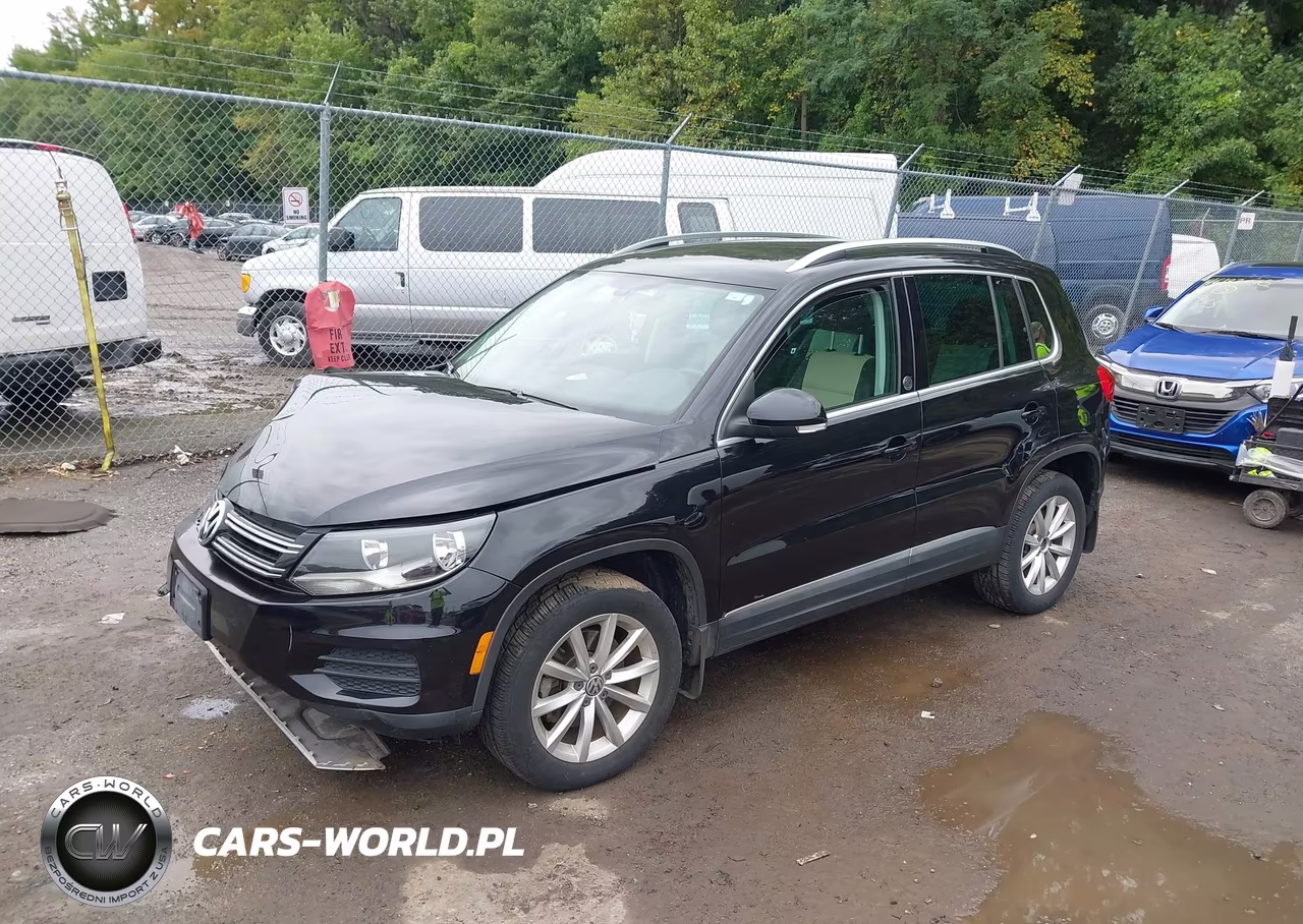 2017 Volkswagen Tiguan 2.0T Wolfsburg Edition VIN:WVGSV7AX8HW508624 - 2