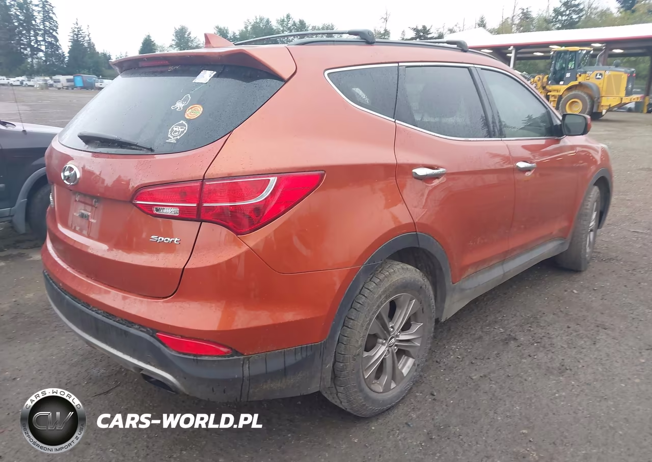 2014 Hyundai Santa Fe Sport 2.4L VIN:5XYZU3LB5EG186260 - 4