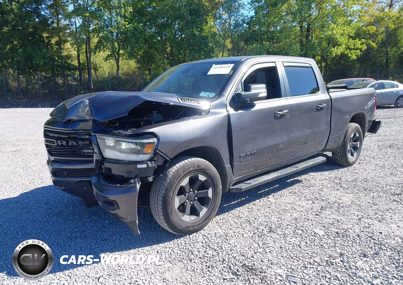 2020 Ram 1500 Big Horn 4X4 6'4 Box VIN:1C6SRFMT5LN320158 - 2