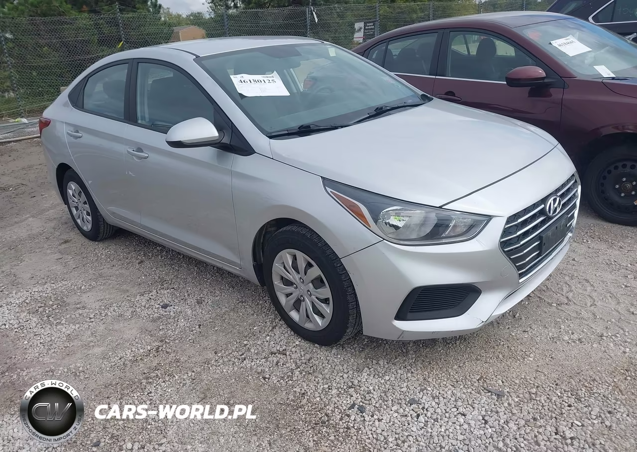 2020 Hyundai Accent Se VIN:3KPC24A63LE120937 - 1