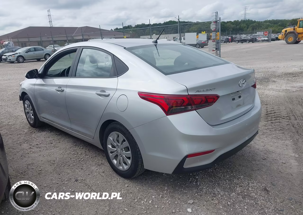 2020 Hyundai Accent Se VIN:3KPC24A63LE120937 - 3