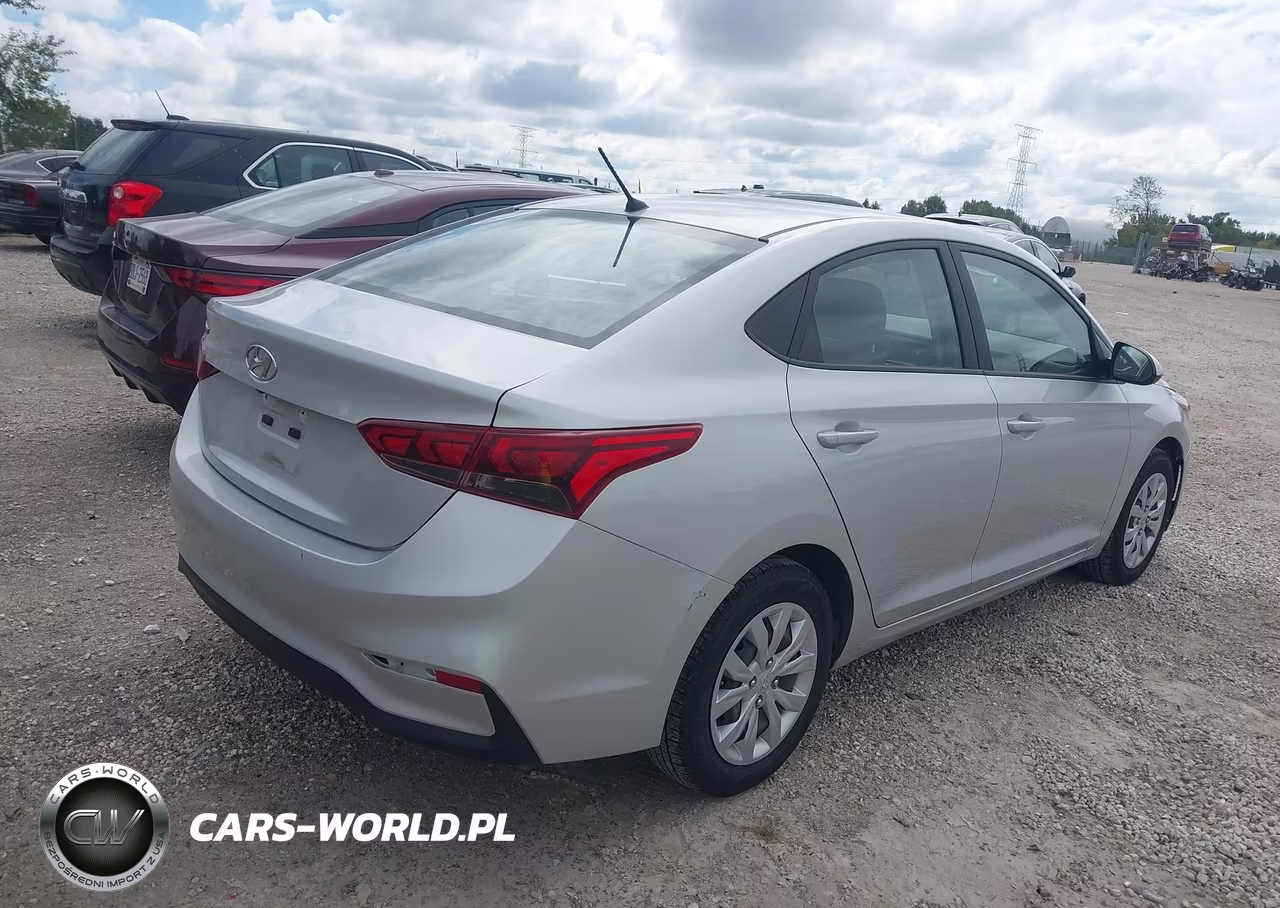 2020 Hyundai Accent Se VIN:3KPC24A63LE120937 - 4