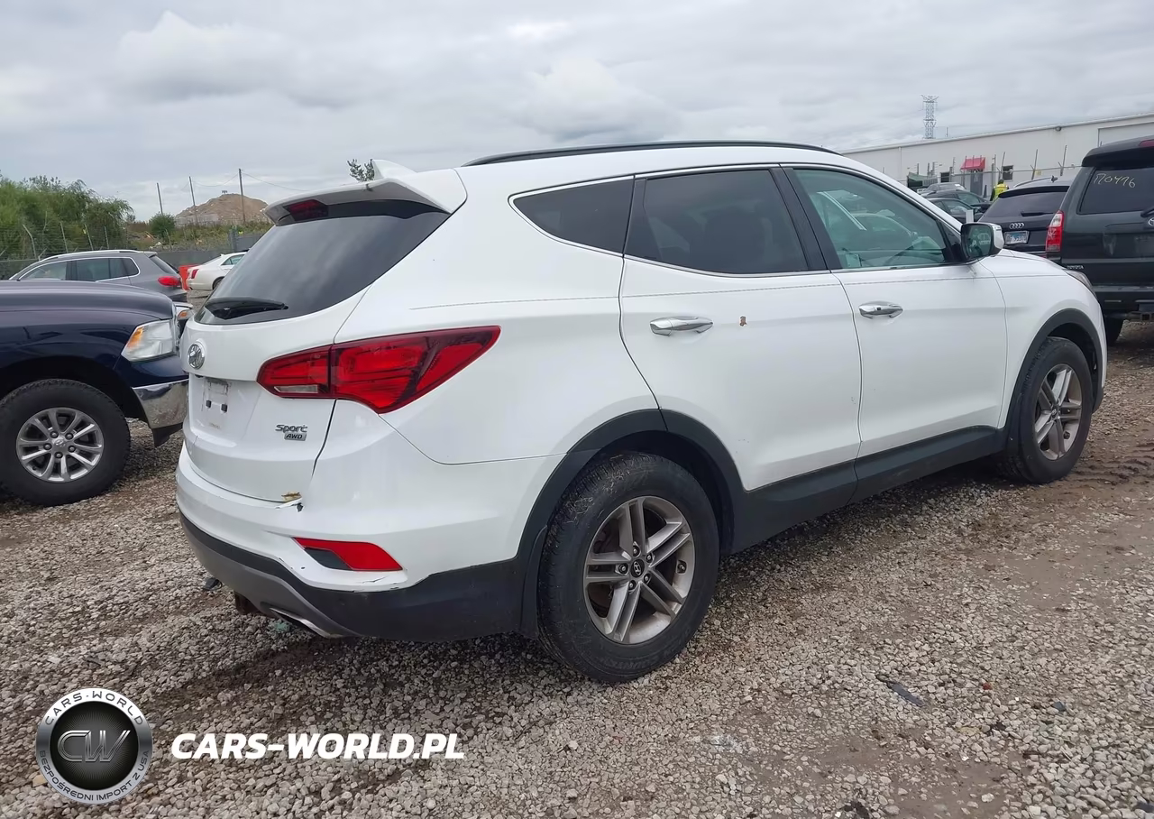 2017 Hyundai Santa Fe Sport 2.4L VIN:5NMZUDLB8HH035624 - 4