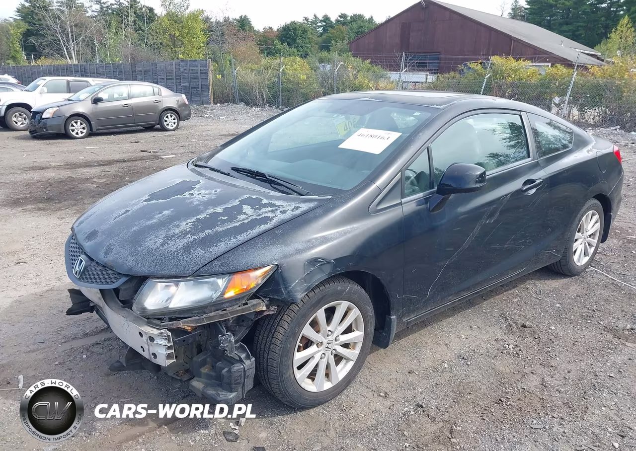 2012 Honda Civic Ex VIN:2HGFG3B84CH536879 - 2