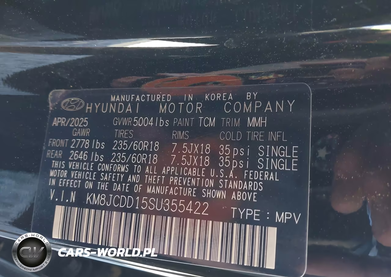 2025 Hyundai Tucson Hybrid Sel Convenience VIN:KM8JCDD15SU355422 - 9