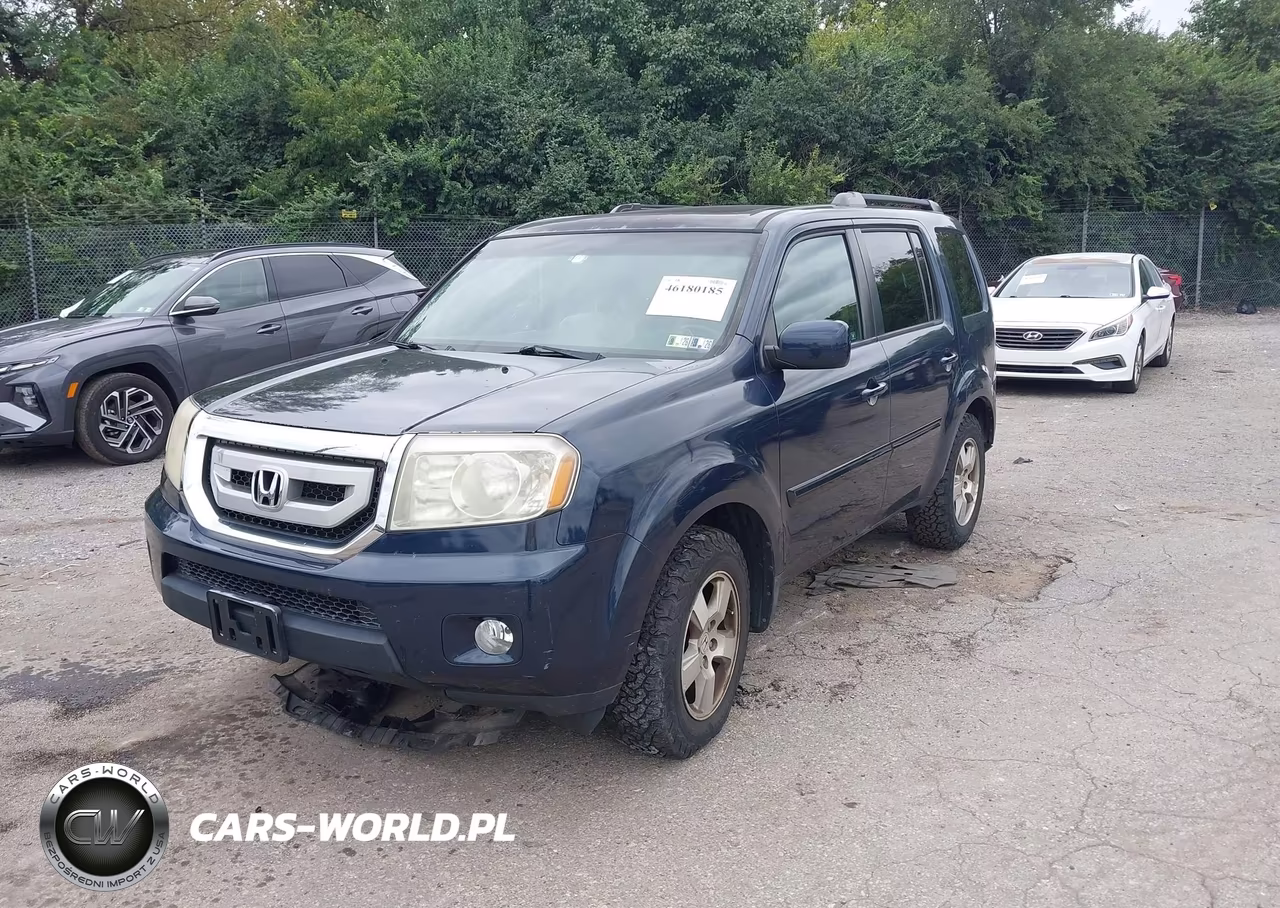 2011 Honda Pilot Ex-L VIN:5FNYF4H69BB073423 - 2