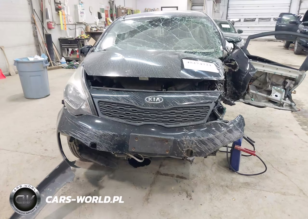 2013 Kia Rio Lx VIN:KNADM4A36D6131035 - 13