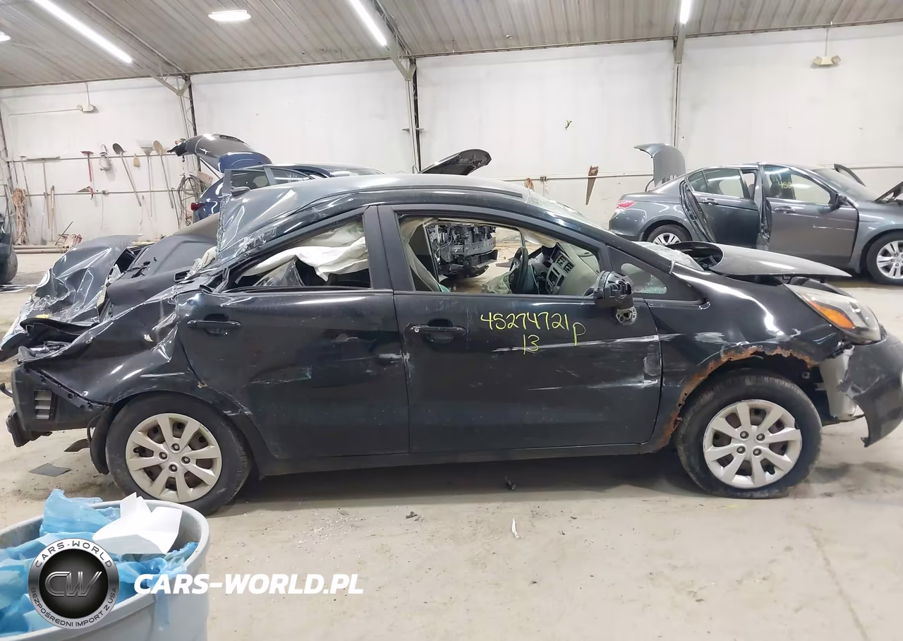 2013 Kia Rio Lx VIN:KNADM4A36D6131035 - 14
