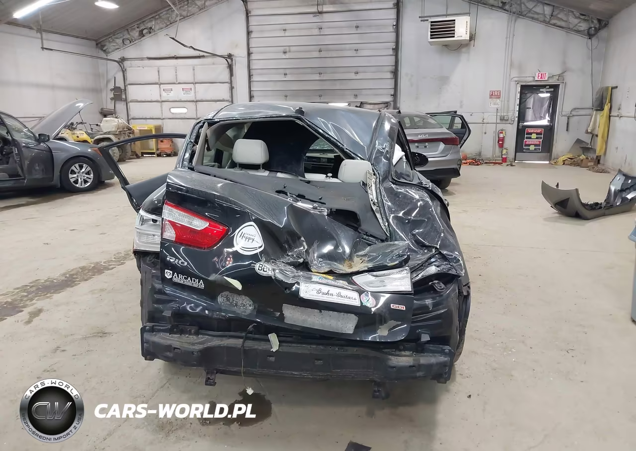 2013 Kia Rio Lx VIN:KNADM4A36D6131035 - 17