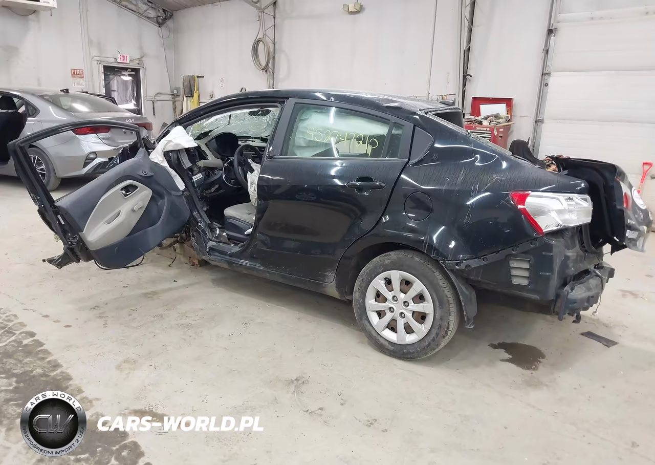 2013 Kia Rio Lx VIN:KNADM4A36D6131035 - 3