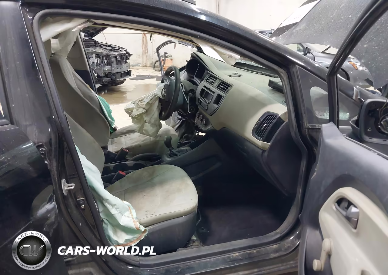 2013 Kia Rio Lx VIN:KNADM4A36D6131035 - 5