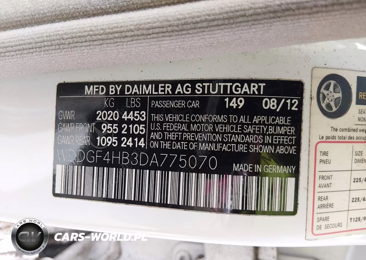 2013 Mercedes-Benz C 250 Luxury VIN:WDDGF4HB3DA775070 - 9