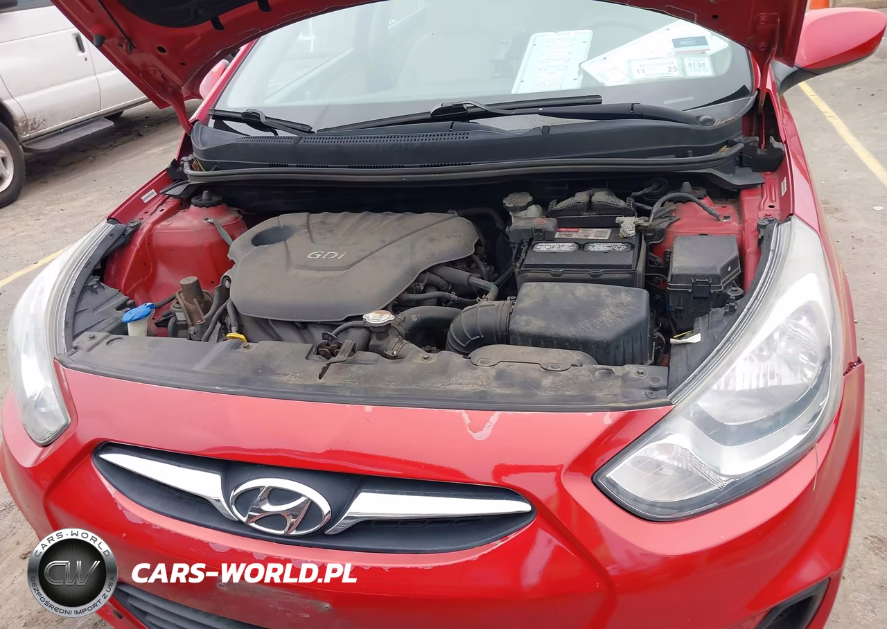 2012 Hyundai Accent Gls VIN:KMHCT4AEXCU172521 - 10
