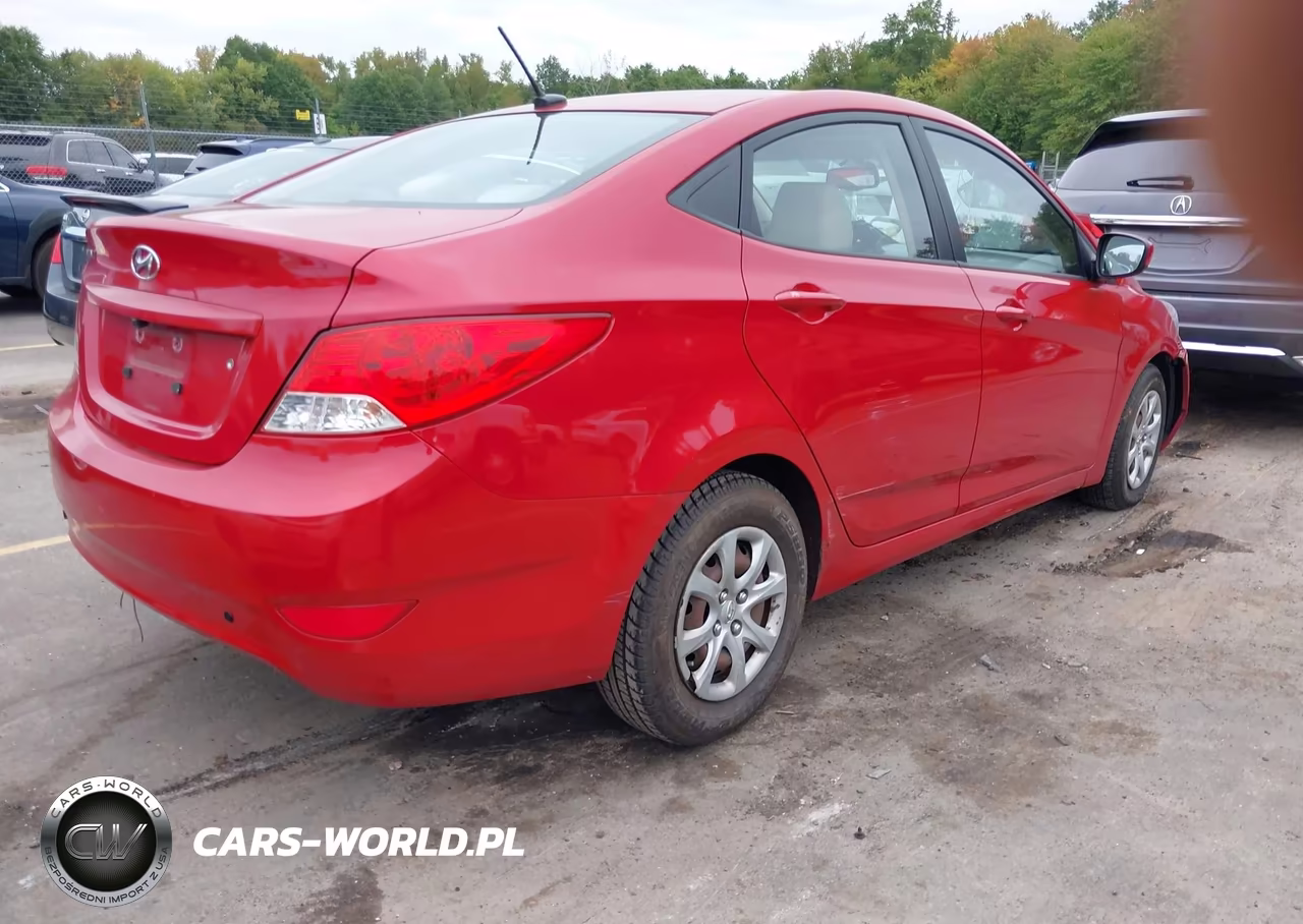 2012 Hyundai Accent Gls VIN:KMHCT4AEXCU172521 - 4