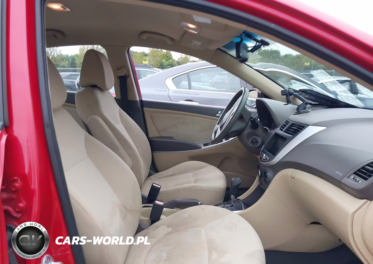 2012 Hyundai Accent Gls VIN:KMHCT4AEXCU172521 - 5