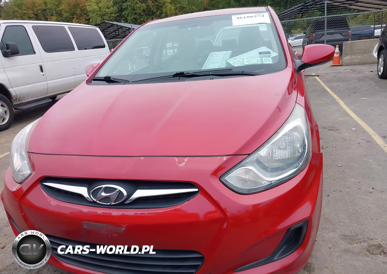 2012 Hyundai Accent Gls VIN:KMHCT4AEXCU172521 - 6