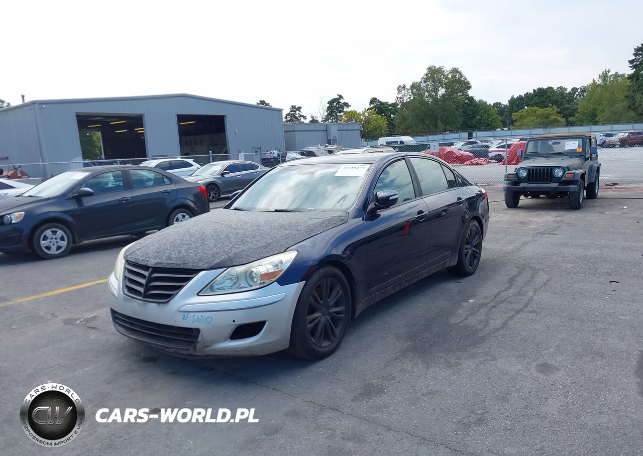 2010 Hyundai Genesis 4.6 VIN:KMHGC4DF7AU100663 - 2