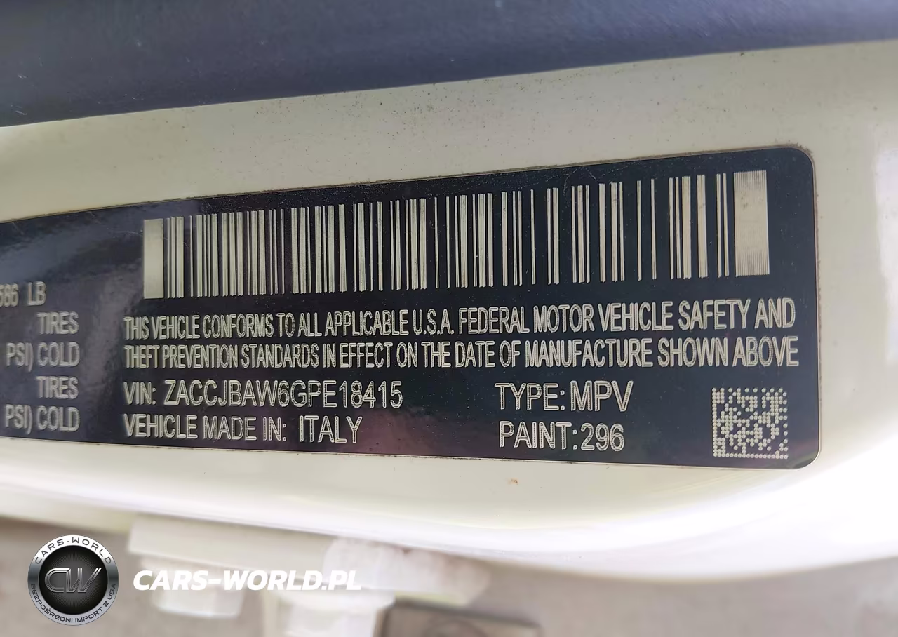 2016 Jeep Renegade Sport VIN:ZACCJBAW6GPE18415 - 9