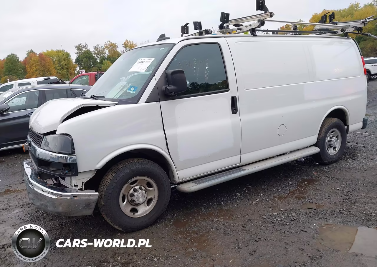 2019 Chevrolet Express 2500 Work Van VIN:1GCWGAFG3K1365544 - 2