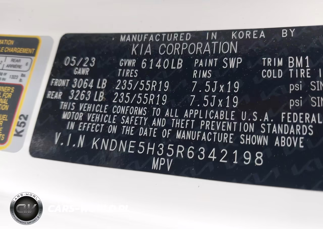 2024 Kia Carnival Mpv Sx Prestige VIN:KNDNE5H35R6342198 - 9