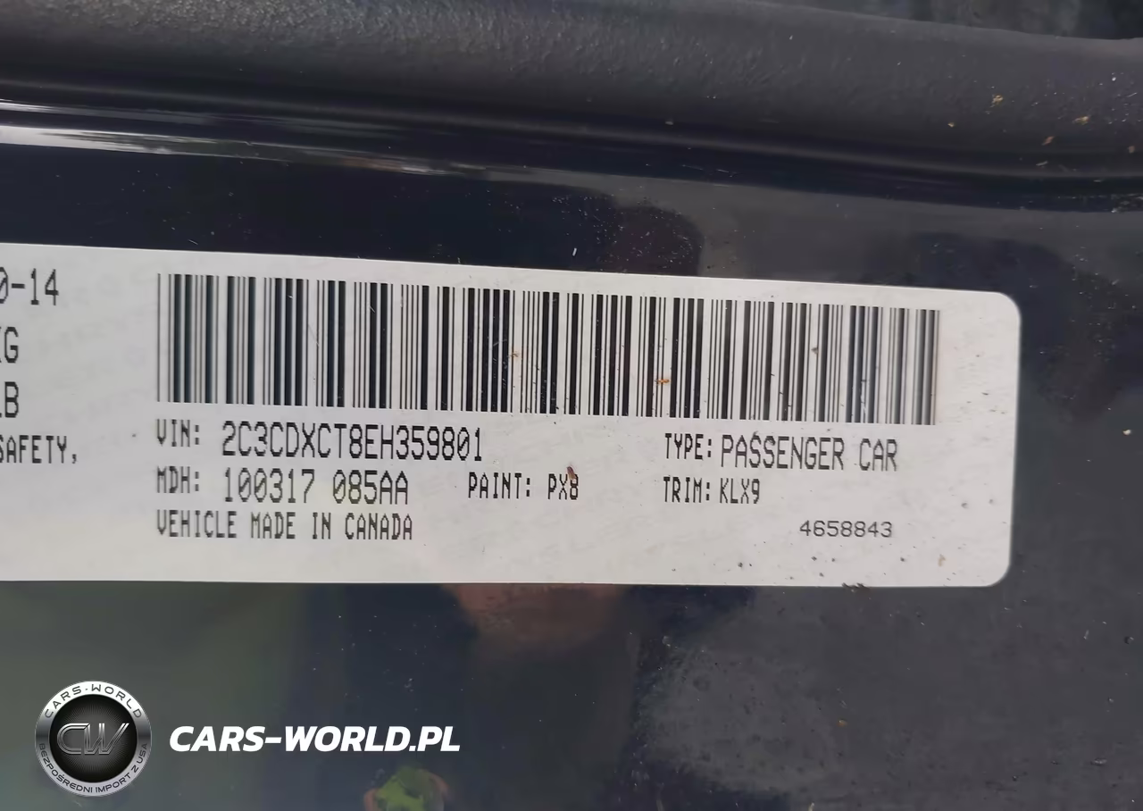 2014 Dodge Charger Road-Track VIN:2C3CDXCT8EH359801 - 9