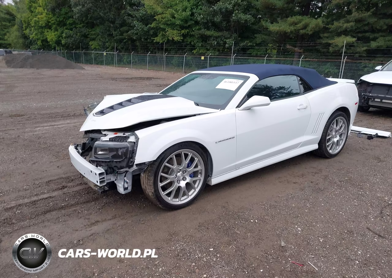 2014 Chevrolet Camaro 2Ss VIN:2G1FT3DW7E9302473 - 2