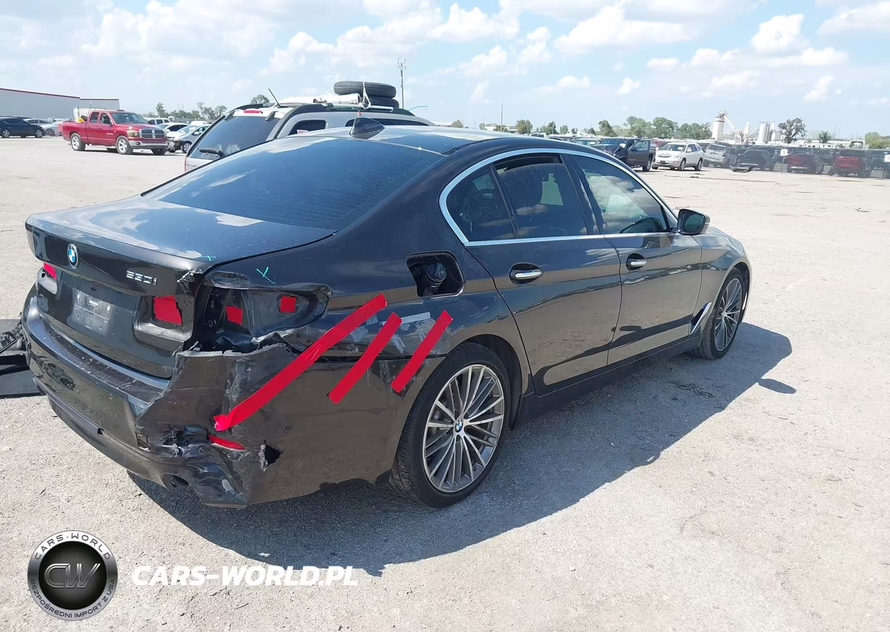 2017 BMW 530I VIN:WBAJA5C32HWA35510 - 4
