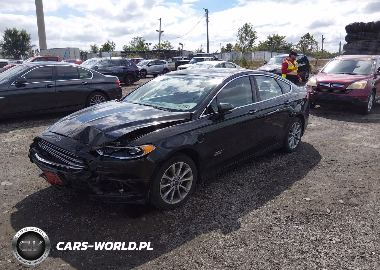 2018 Ford Fusion Energi Se Luxury VIN:3FA6P0PU7JR237557 - 2