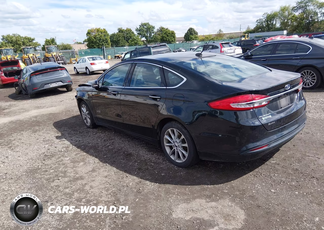 2018 Ford Fusion Energi Se Luxury VIN:3FA6P0PU7JR237557 - 3