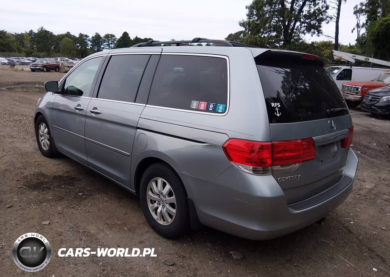 2009 Honda Odyssey Ex VIN:5FNRL38429B037573 - 3