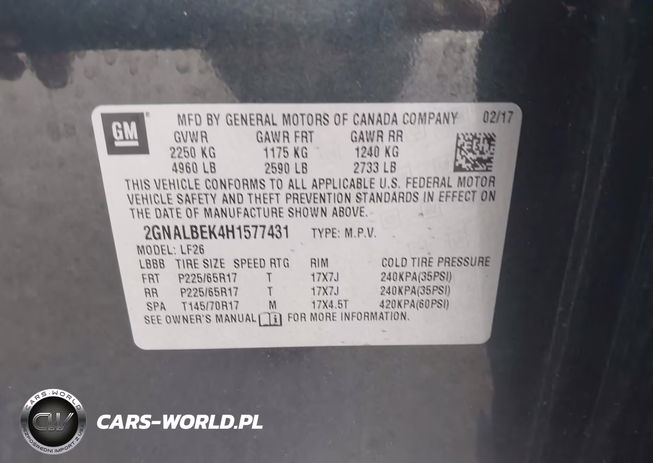 2017 Chevrolet Equinox Ls VIN:2GNALBEK4H1577431 - 9